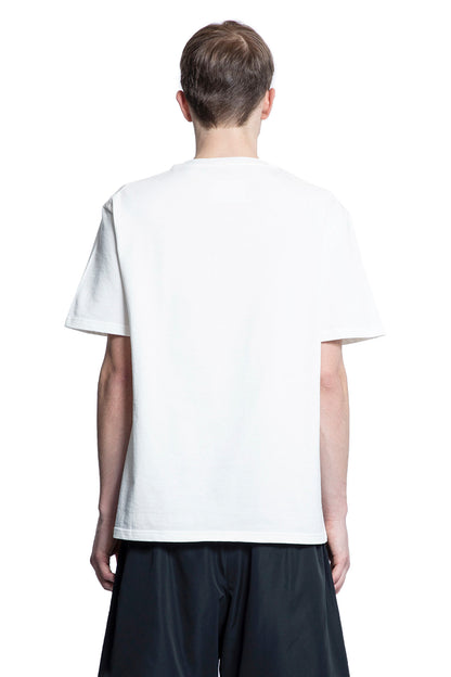 JIL SANDER MAN WHITE T-SHIRTS & TANK TOPS