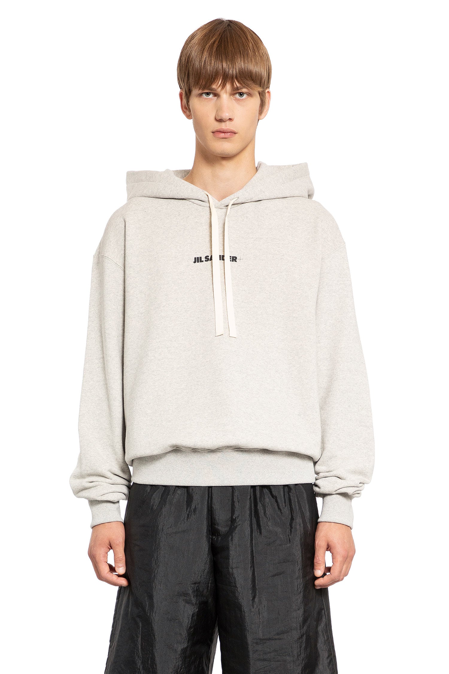 JIL SANDER MAN GREY SWEATSHIRTS