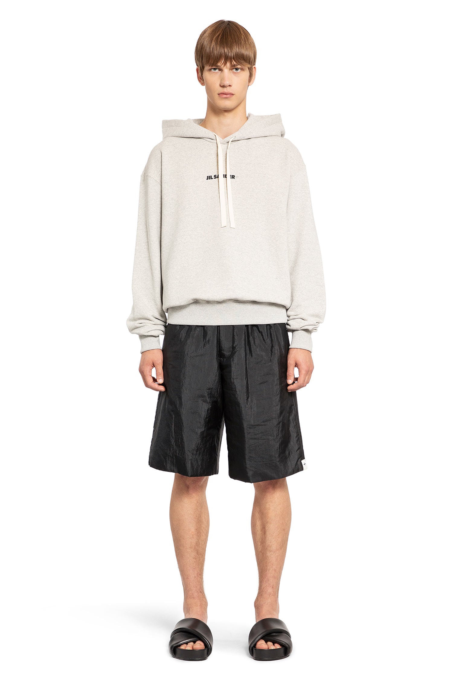 JIL SANDER MAN GREY SWEATSHIRTS