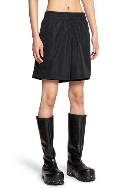 JIL SANDER MAN BLACK SHORTS & SKIRTS