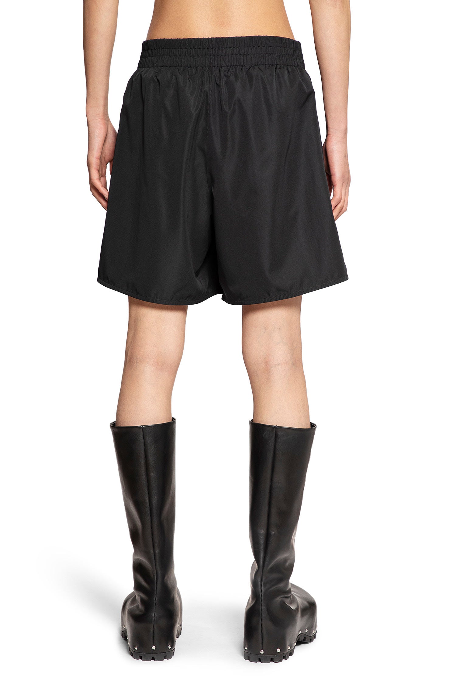 JIL SANDER MAN BLACK SHORTS & SKIRTS