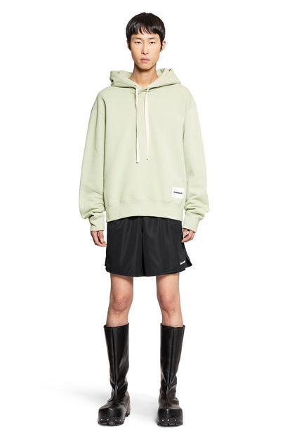 JIL SANDER MAN BLACK SHORTS & SKIRTS