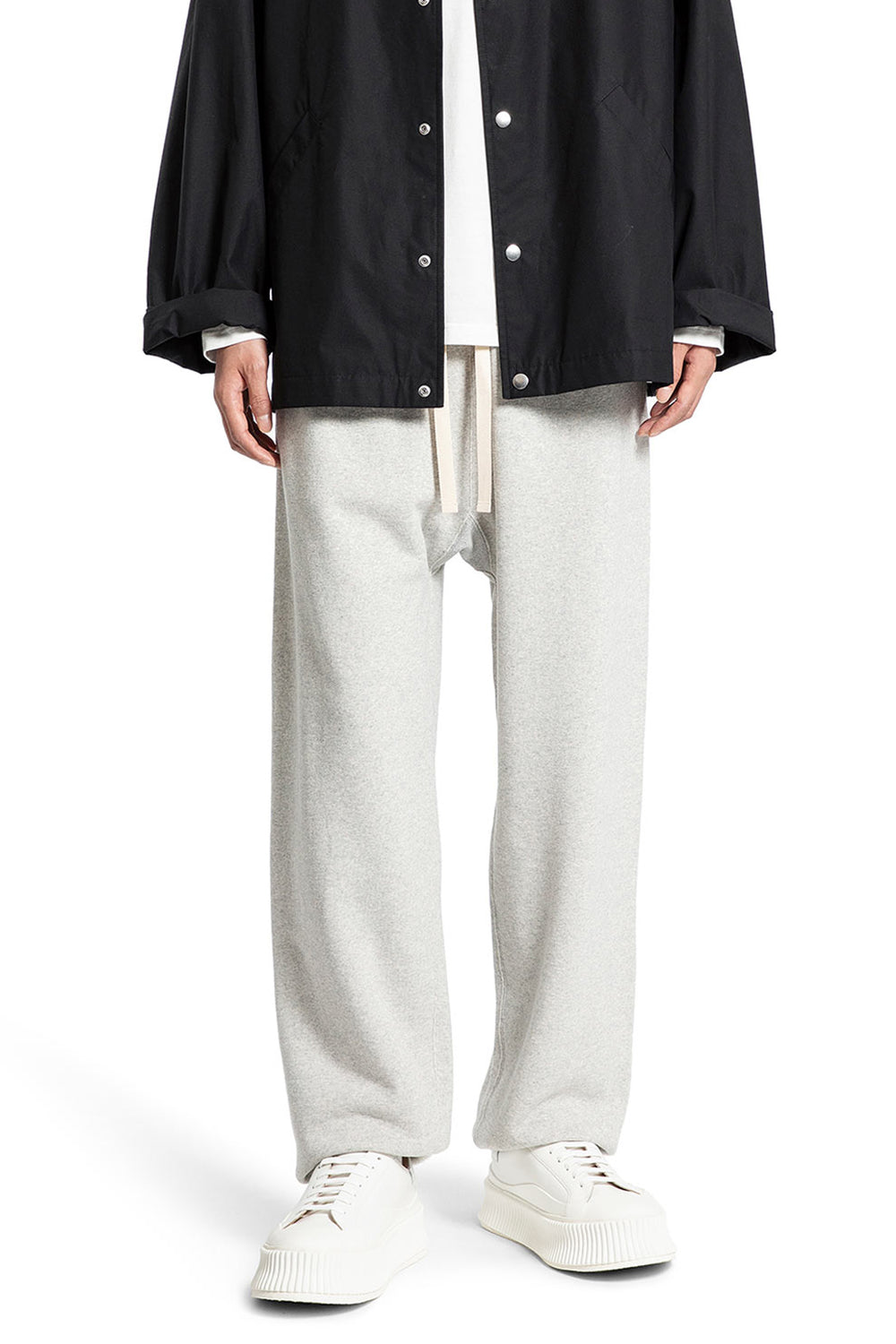 JIL SANDER MAN GREY TROUSERS