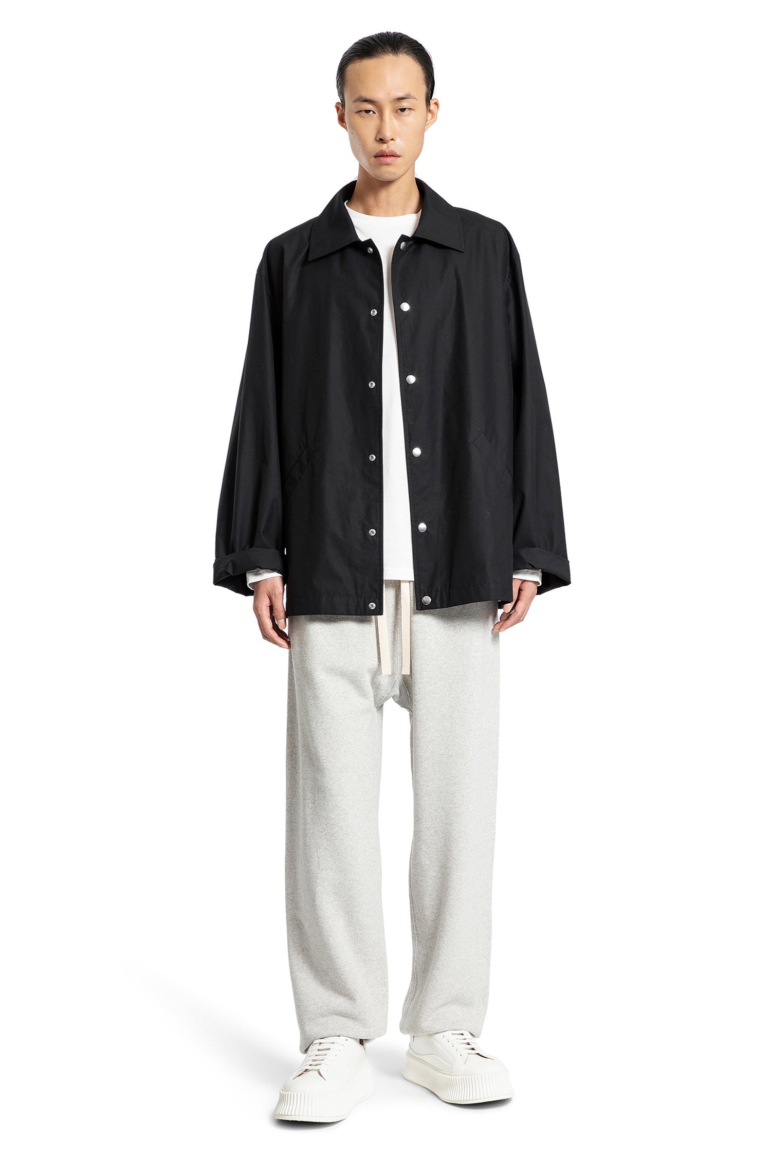 JIL SANDER MAN GREY TROUSERS