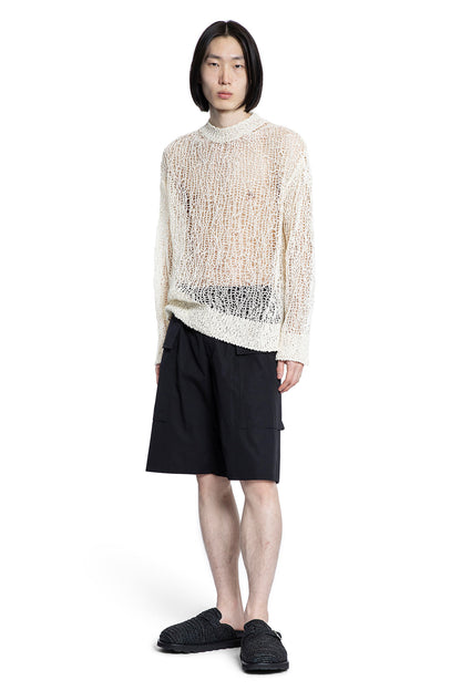 JIL SANDER MAN BLACK SHORTS & SKIRTS