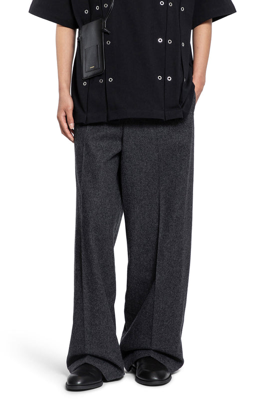 Wool Flannel Trousers - Antonioli.eu