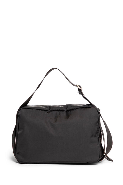 JIL SANDER MAN BLACK CROSSBODY BAGS