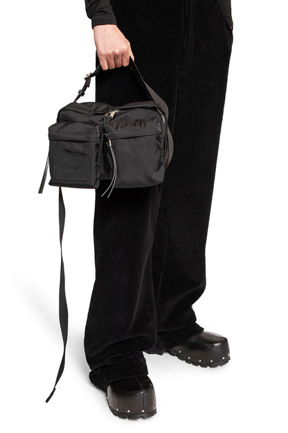 JIL SANDER MAN BLACK CROSSBODY BAGS