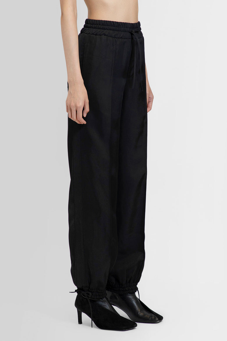 JIL SANDER WOMAN BLACK TROUSERS