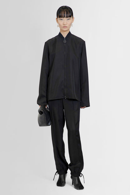 JIL SANDER WOMAN BLACK TROUSERS