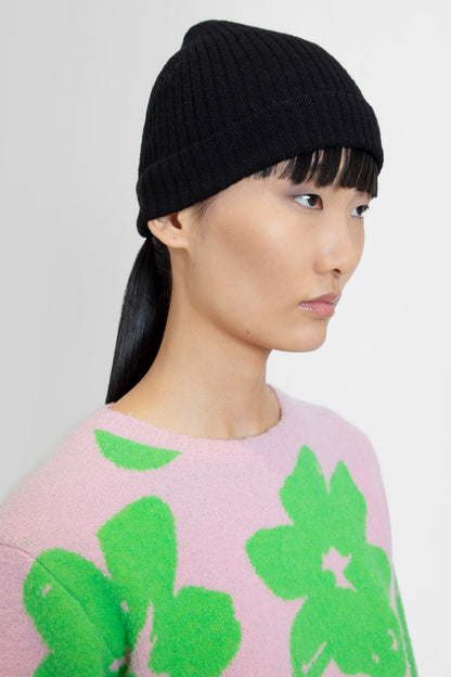 JIL SANDER WOMAN BLACK HATS