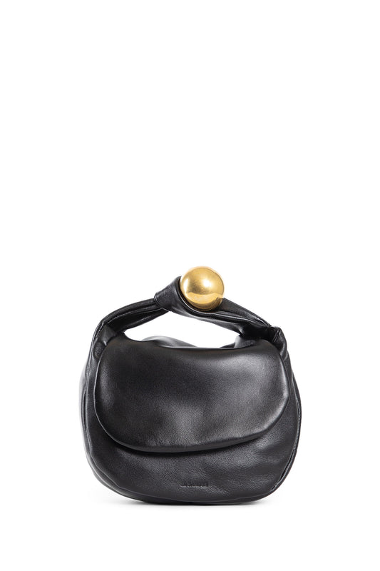 JIL SANDER WOMAN BLACK CLUTCHES & POUCHES