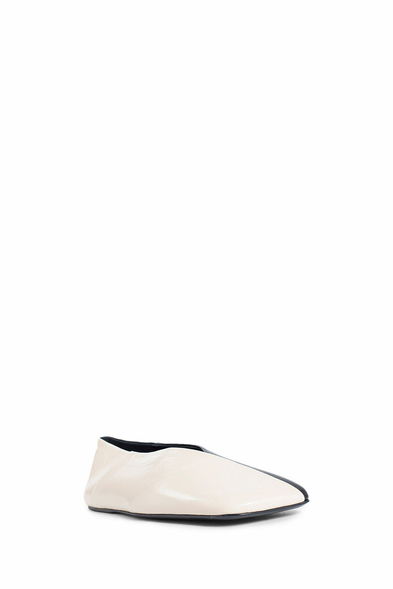 JIL SANDER WOMAN BLACK&WHITE FLATS