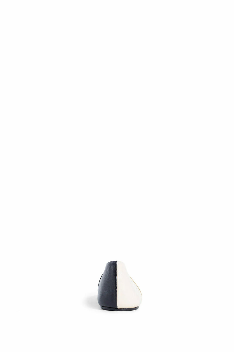 JIL SANDER WOMAN BLACK&WHITE FLATS - Antonioli.eu