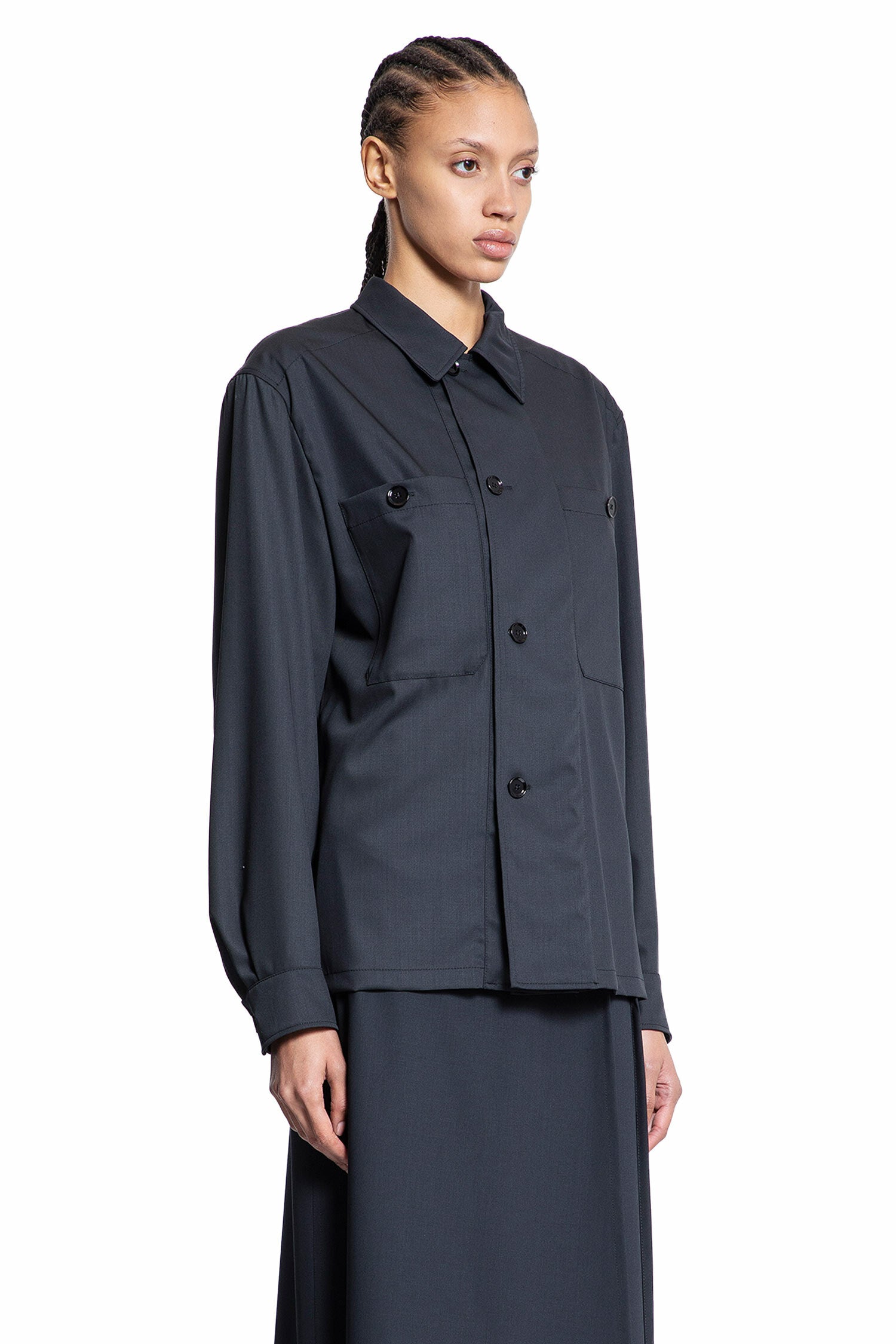 LEMAIRE WOMAN BLACK JACKETS