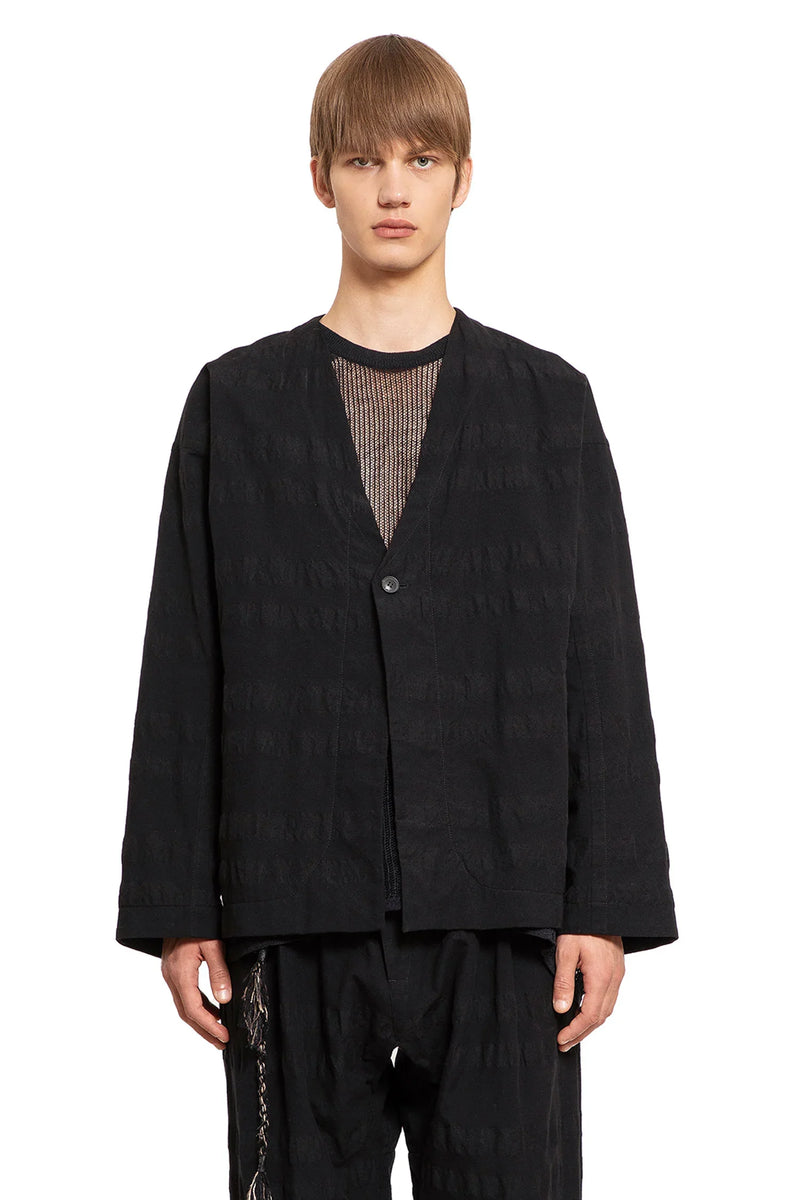 Unlined collarless blazer - Antonioli.eu