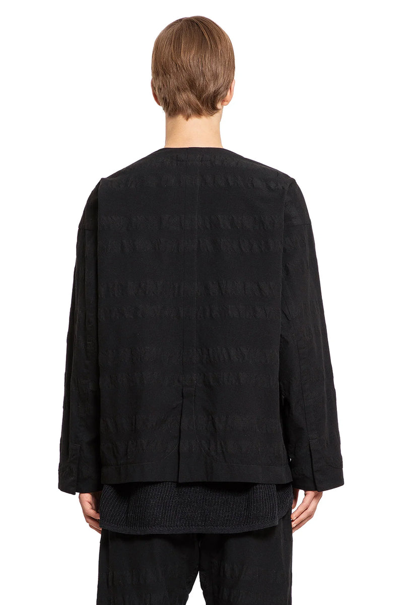 Unlined collarless blazer - Antonioli.eu