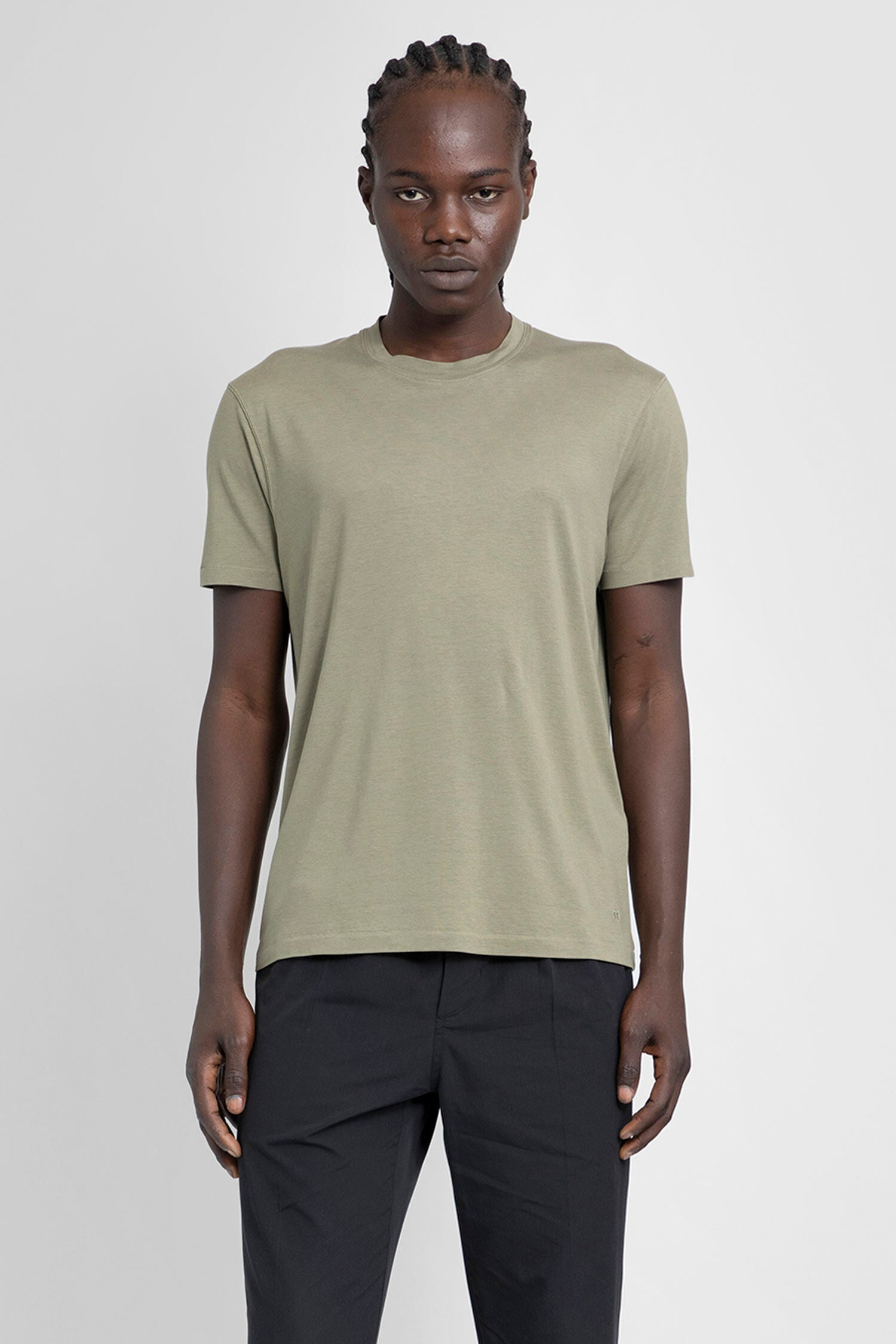 TOM FORD MAN GREEN T-SHIRTS & TANK TOPS