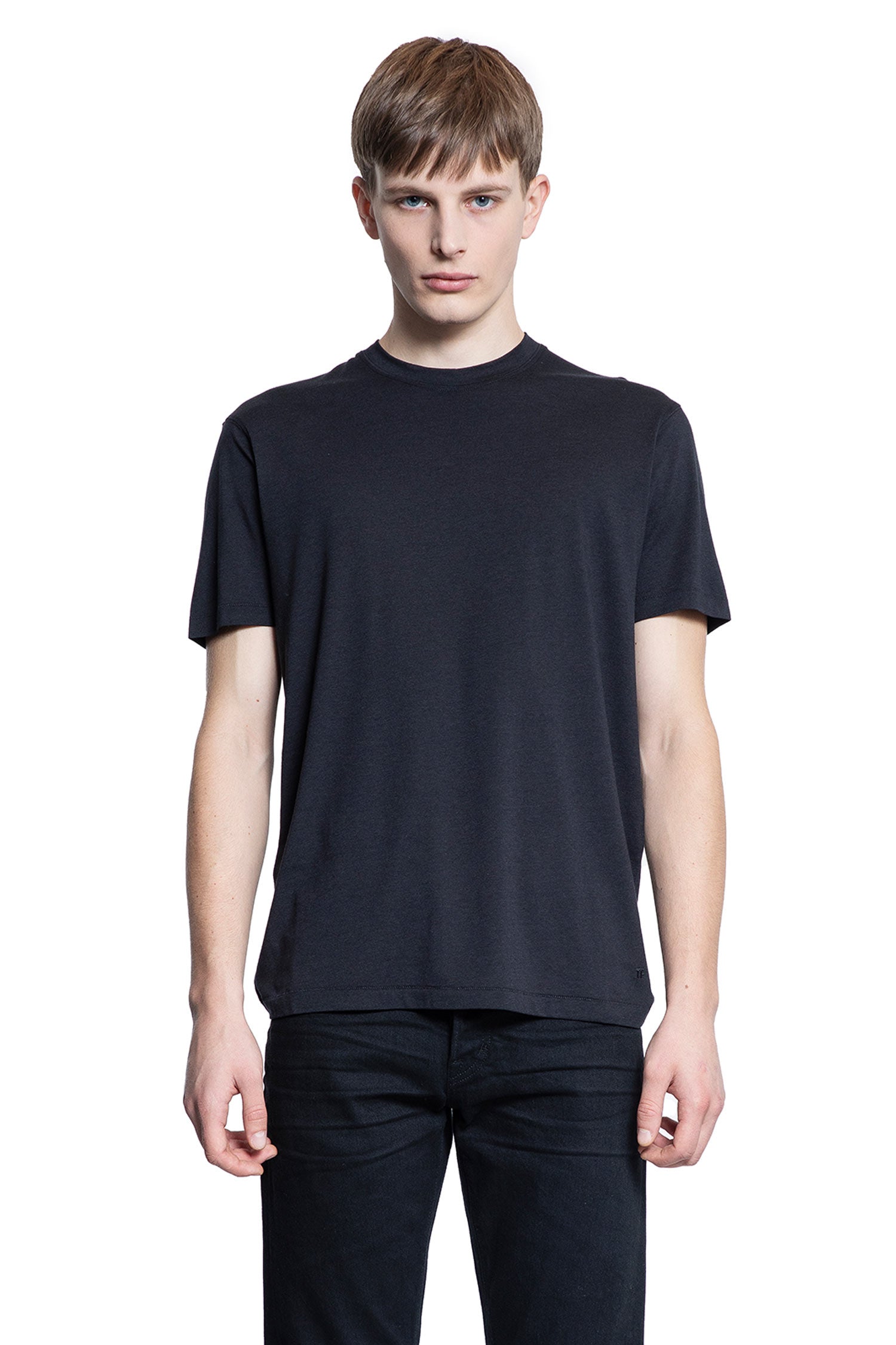 TOM FORD MAN BLACK T-SHIRTS & TANK TOPS