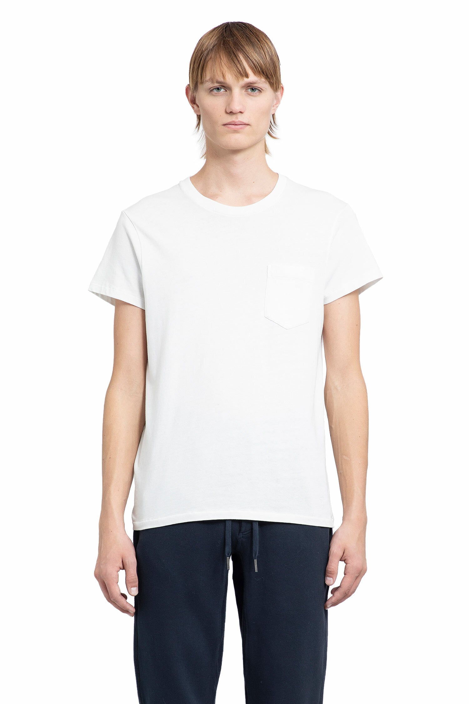 TOM FORD MAN WHITE T-SHIRTS & TANK TOPS