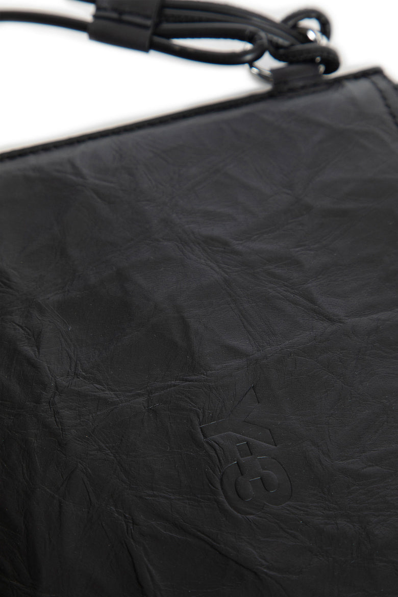 Y-3 Crinckle Leather Pouch