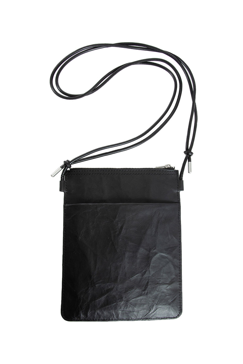 Y-3 Leather Crossbody Bag