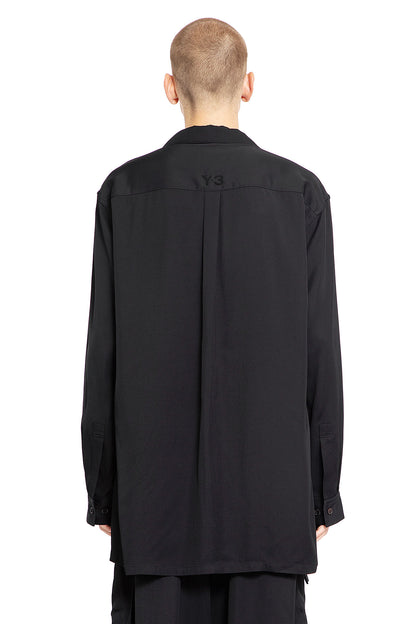 Y-3 MAN BLACK SHIRTS