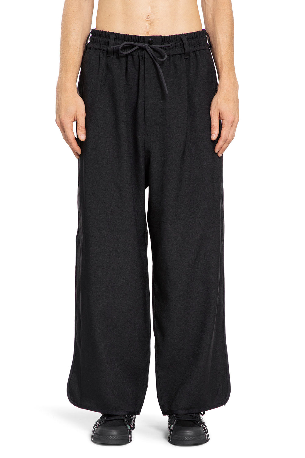 Y-3 MAN BLACK TROUSERS