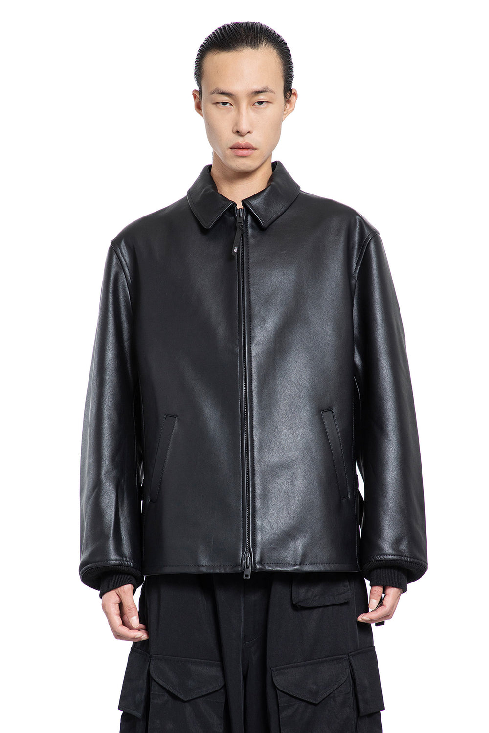 Y-3 MAN BLACK JACKETS