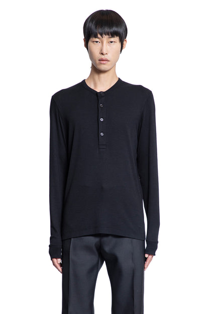 Antonioli TOM FORD MAN BLACK T-SHIRTS & TANK TOPS