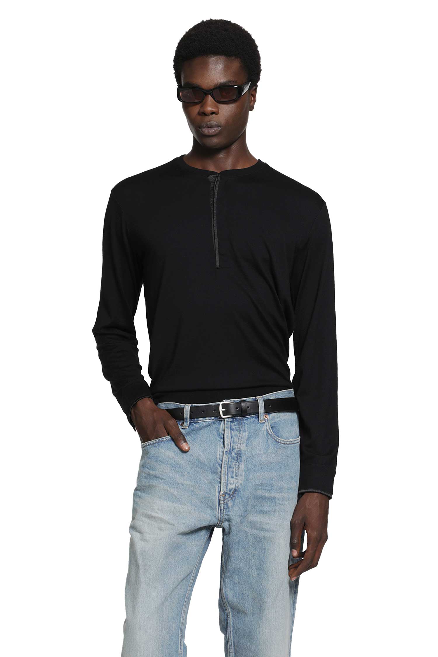 Wool Silk Cashmere Henley