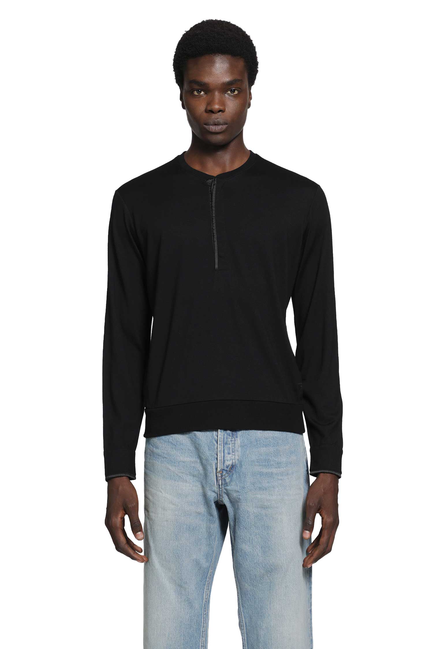 Wool Silk Cashmere Henley
