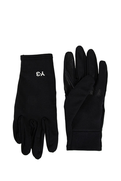 Y-3 MAN BLACK GLOVES