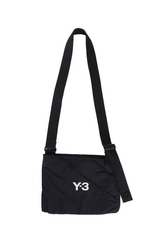 Y-3 UNISEX BLACK CROSSBODY BAGS