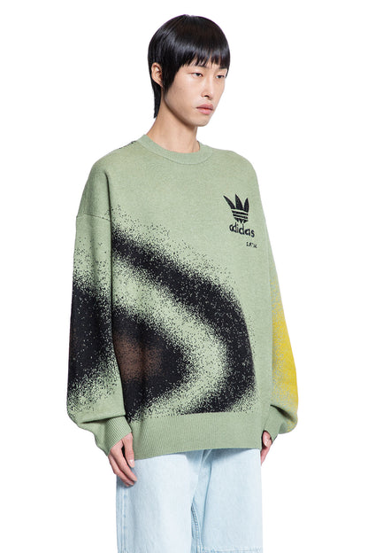 ADIDAS MAN GREEN KNITWEAR