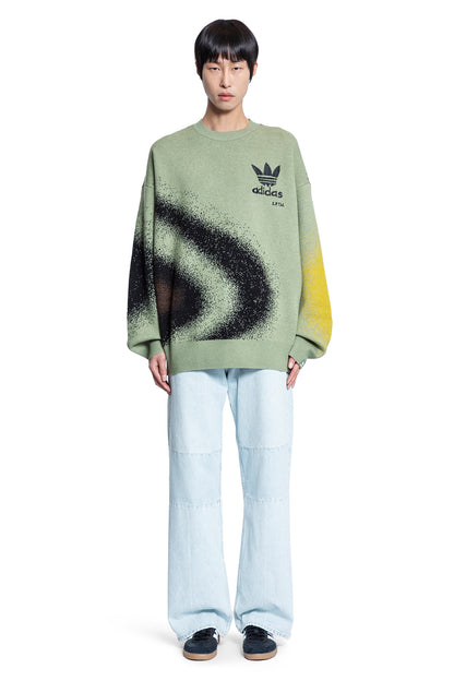 ADIDAS MAN GREEN KNITWEAR