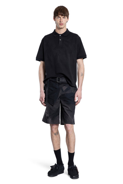 JIYONGKIM MAN BLACK SHORTS & SKIRTS