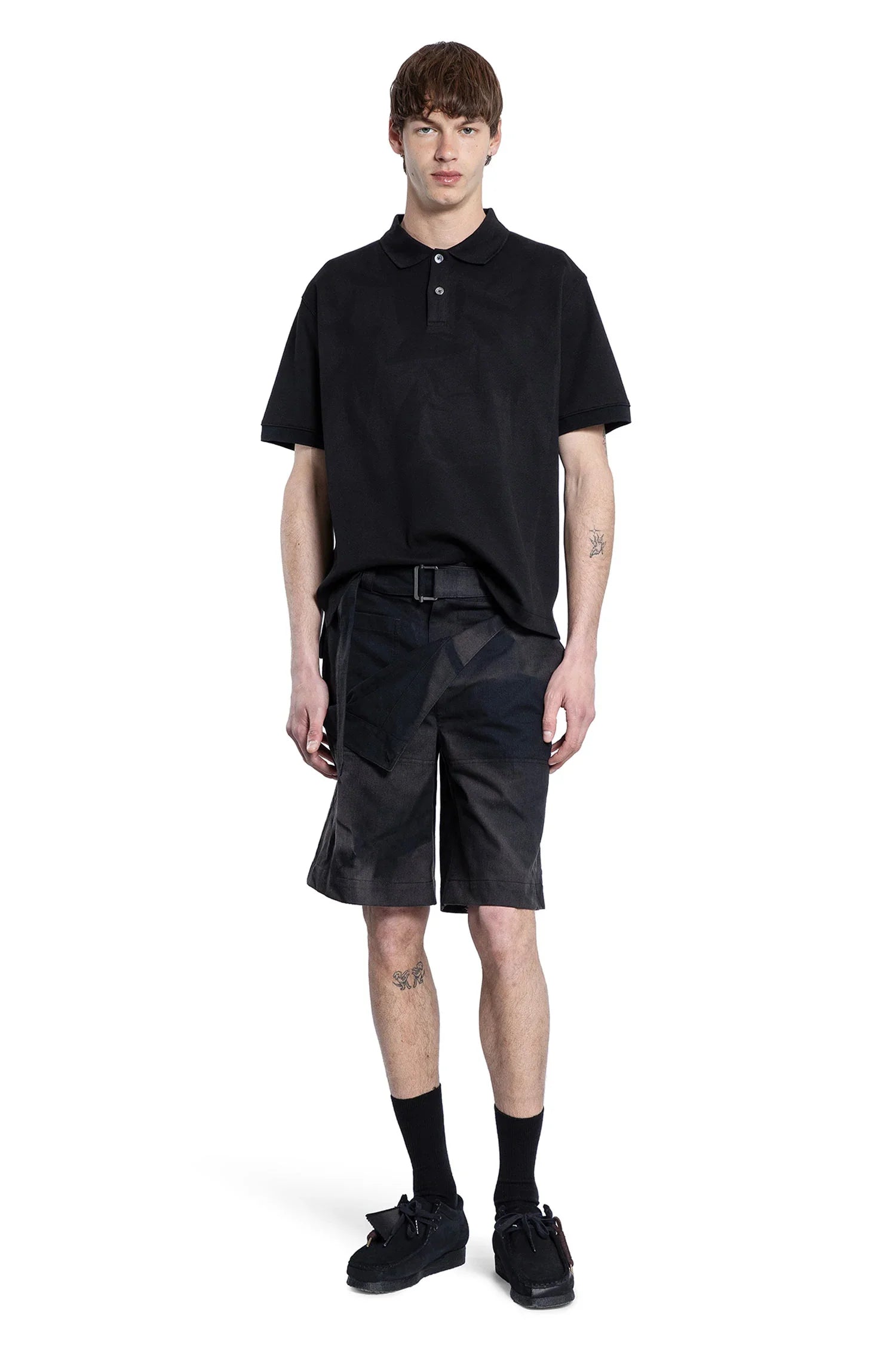 JIYONGKIM MAN BLACK T-SHIRTS & TANK TOPS - Antonioli.eu