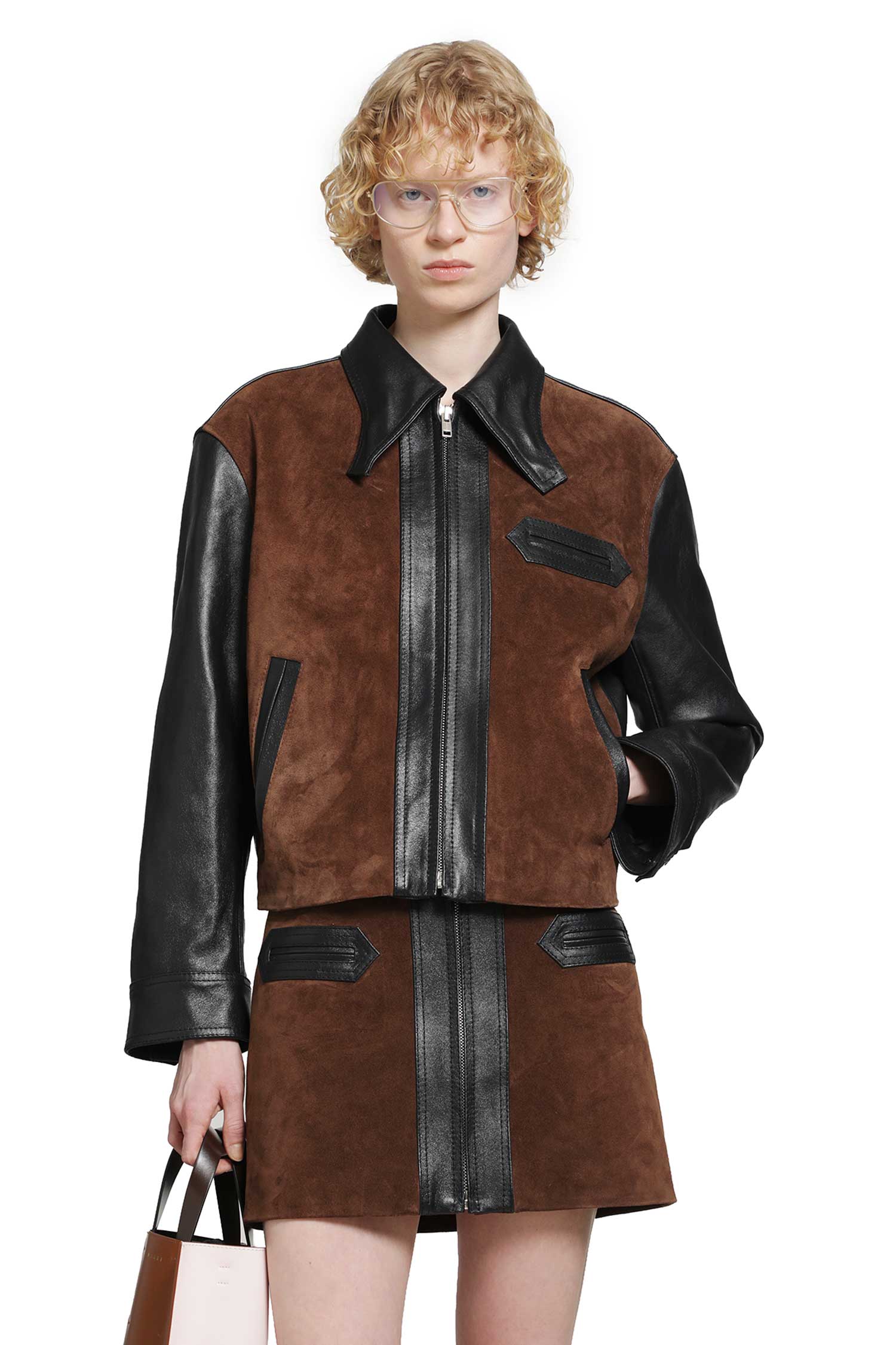 Suede and Leather Jacket