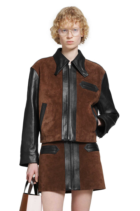 Suede and Leather Jacket
