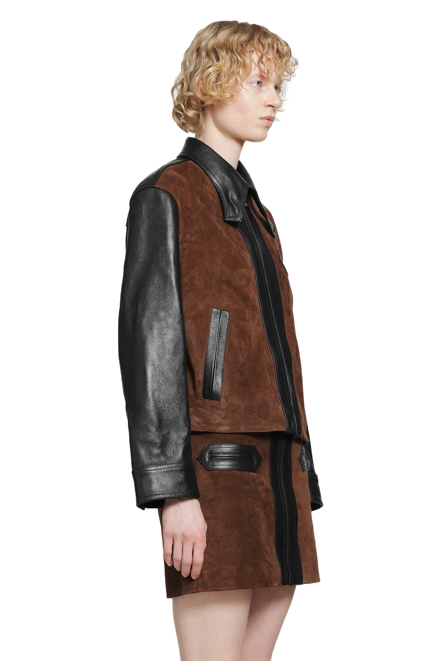 Suede and Leather Jacket