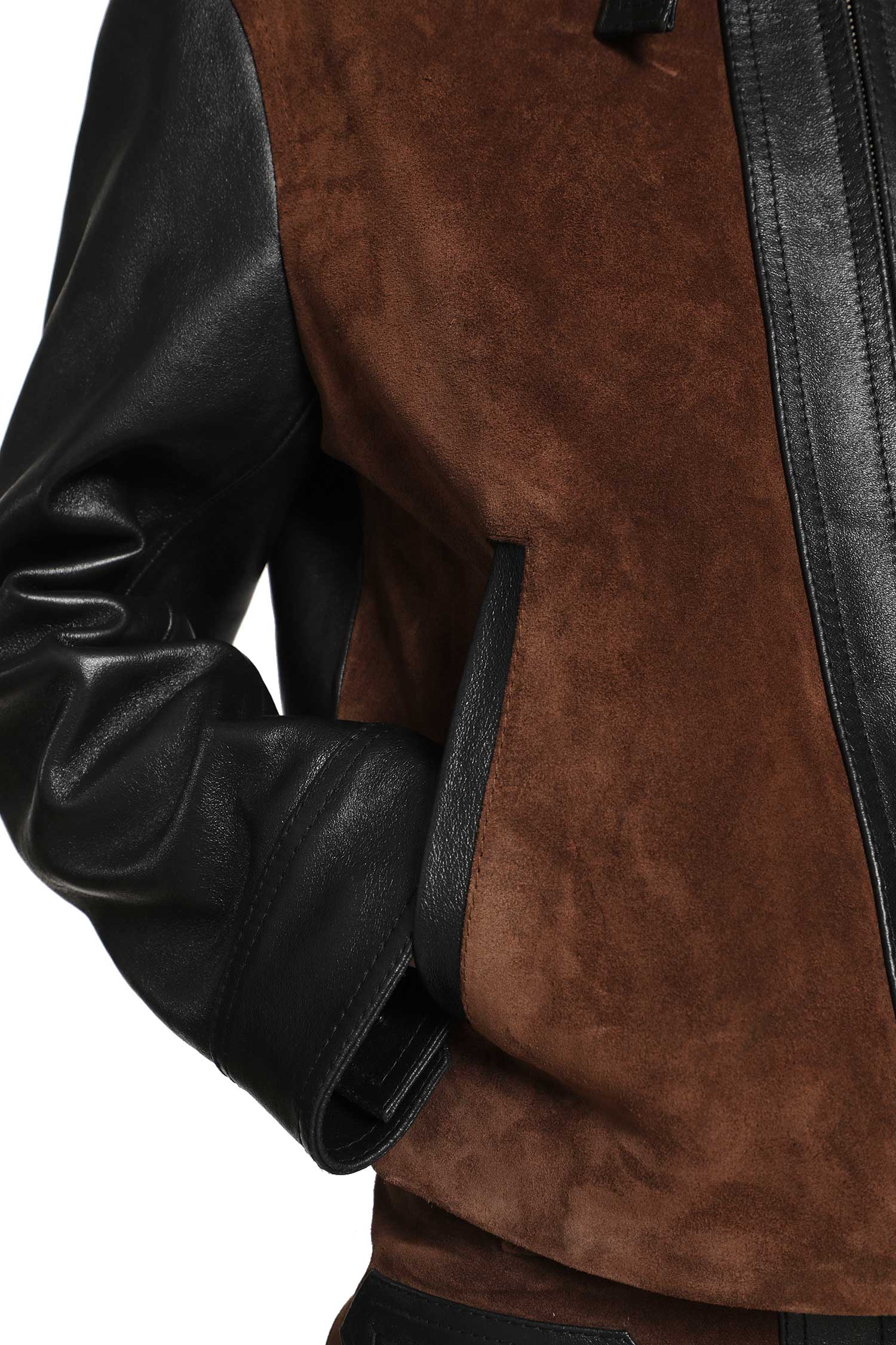 Suede and Leather Jacket