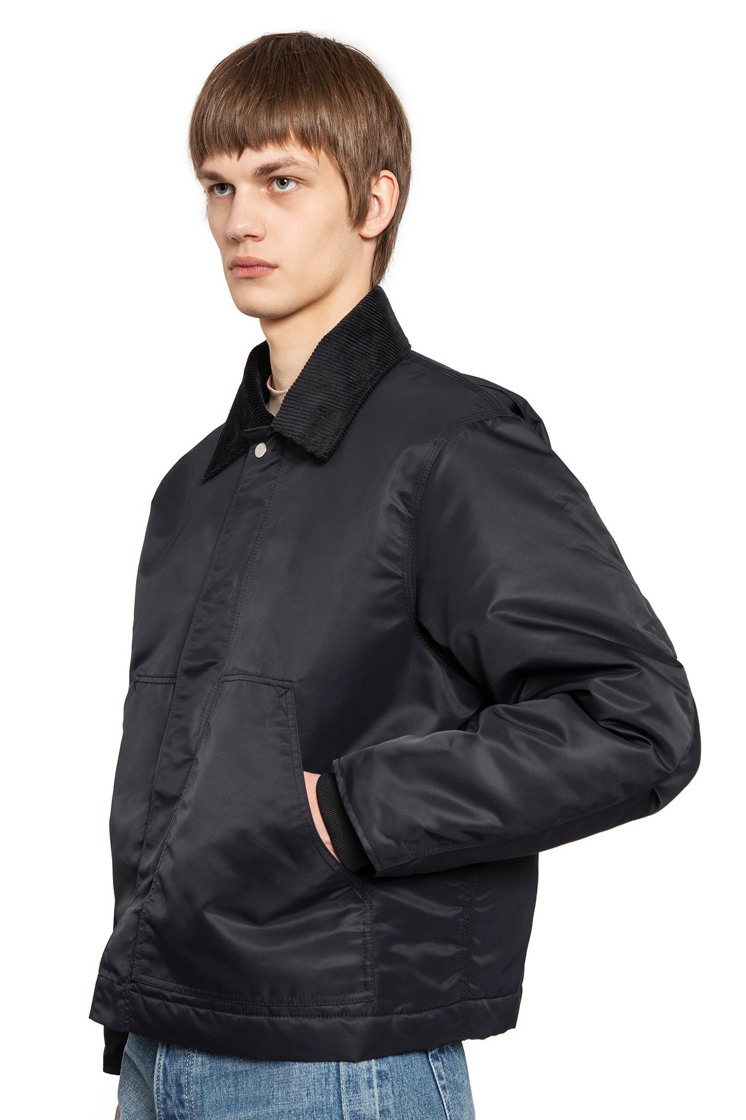 KARMUEL YOUNG MAN BLACK JACKETS