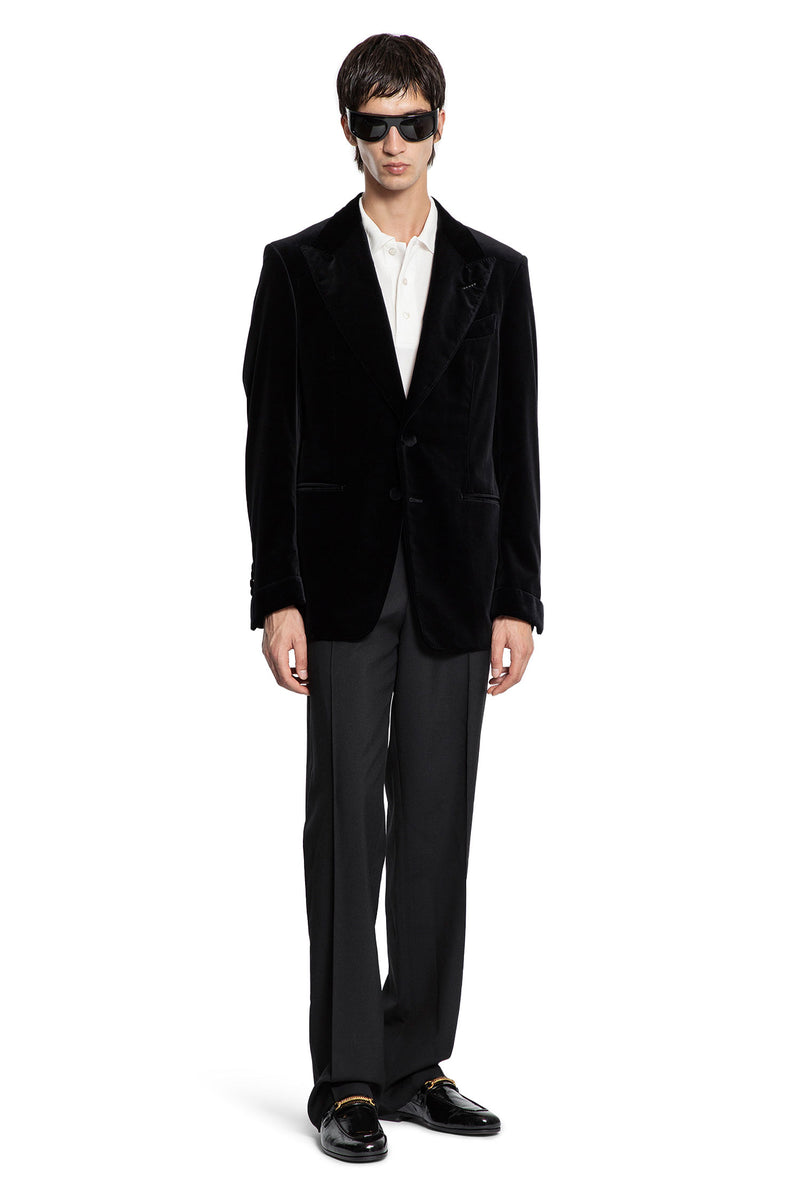 Compact Light Velvet Blazer - Antonioli.eu