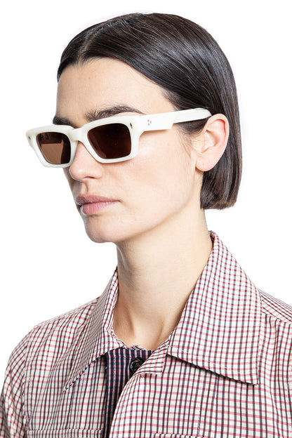 JACQUES MARIE MAGE UNISEX OFF-WHITE EYEWEAR