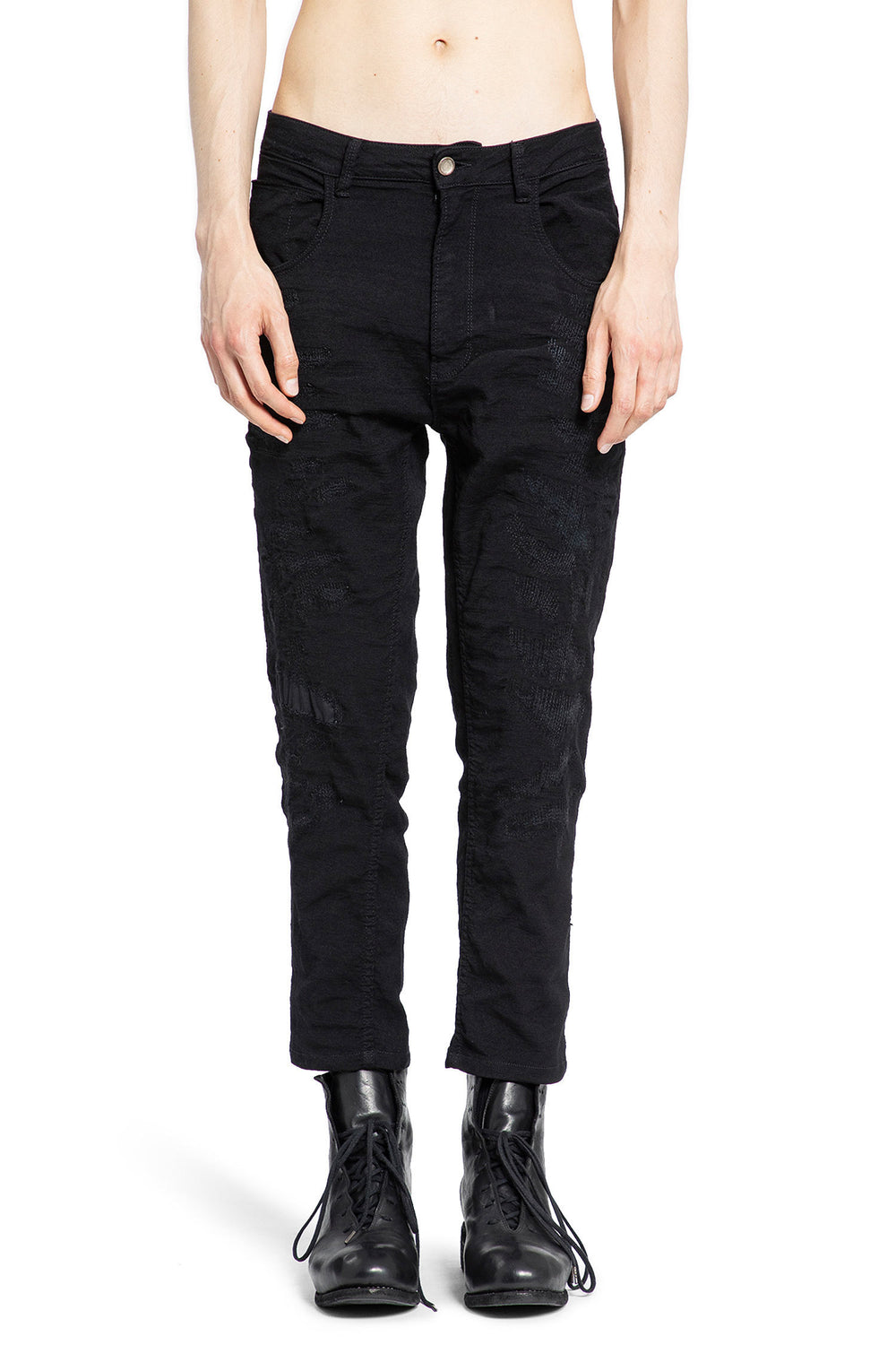 POEME BOHEMIEN MAN BLACK JEANS