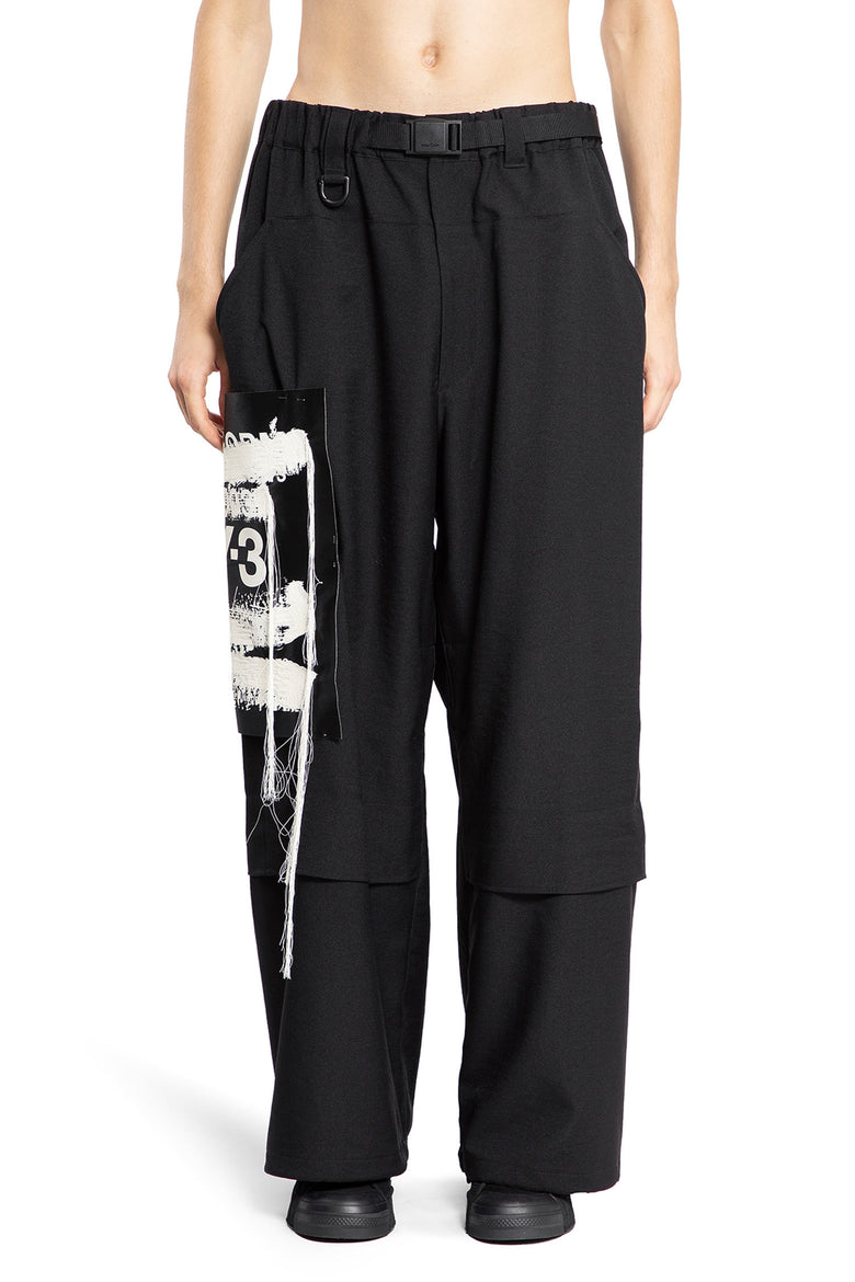 Y-3 MAN BLACK TROUSERS