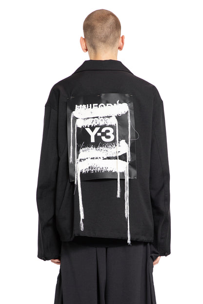 Y-3 MAN BLACK JACKETS