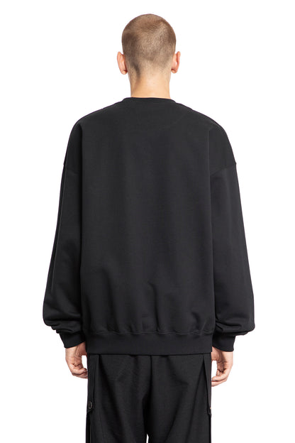 Y-3 MAN BLACK SWEATSHIRTS