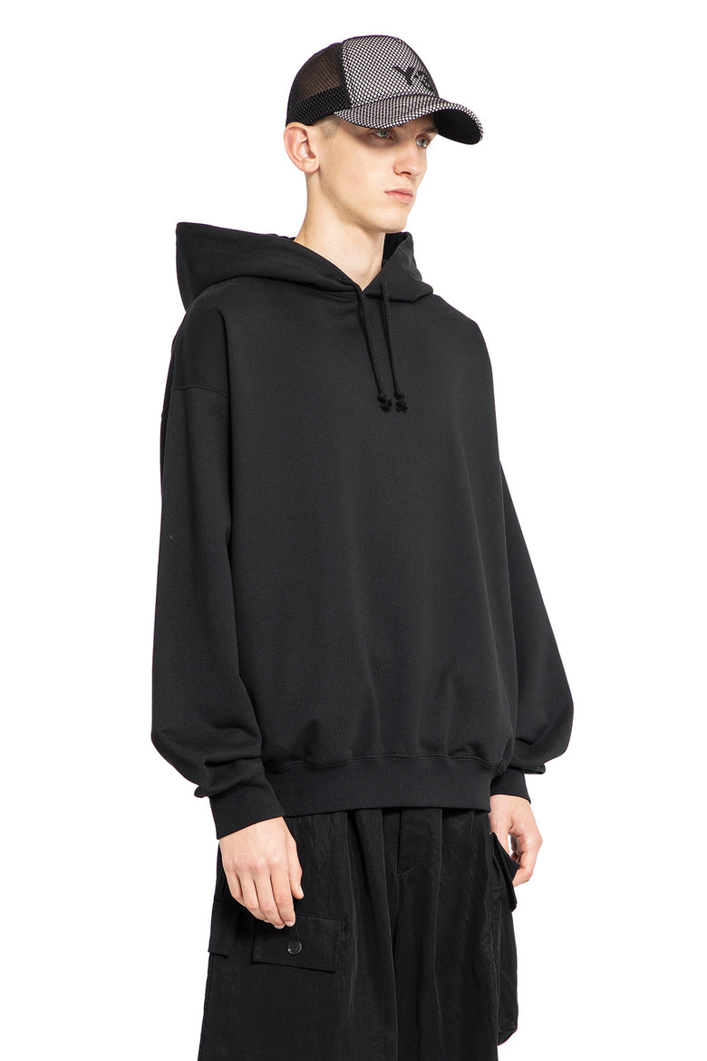 Y-3 MAN BLACK SWEATSHIRTS